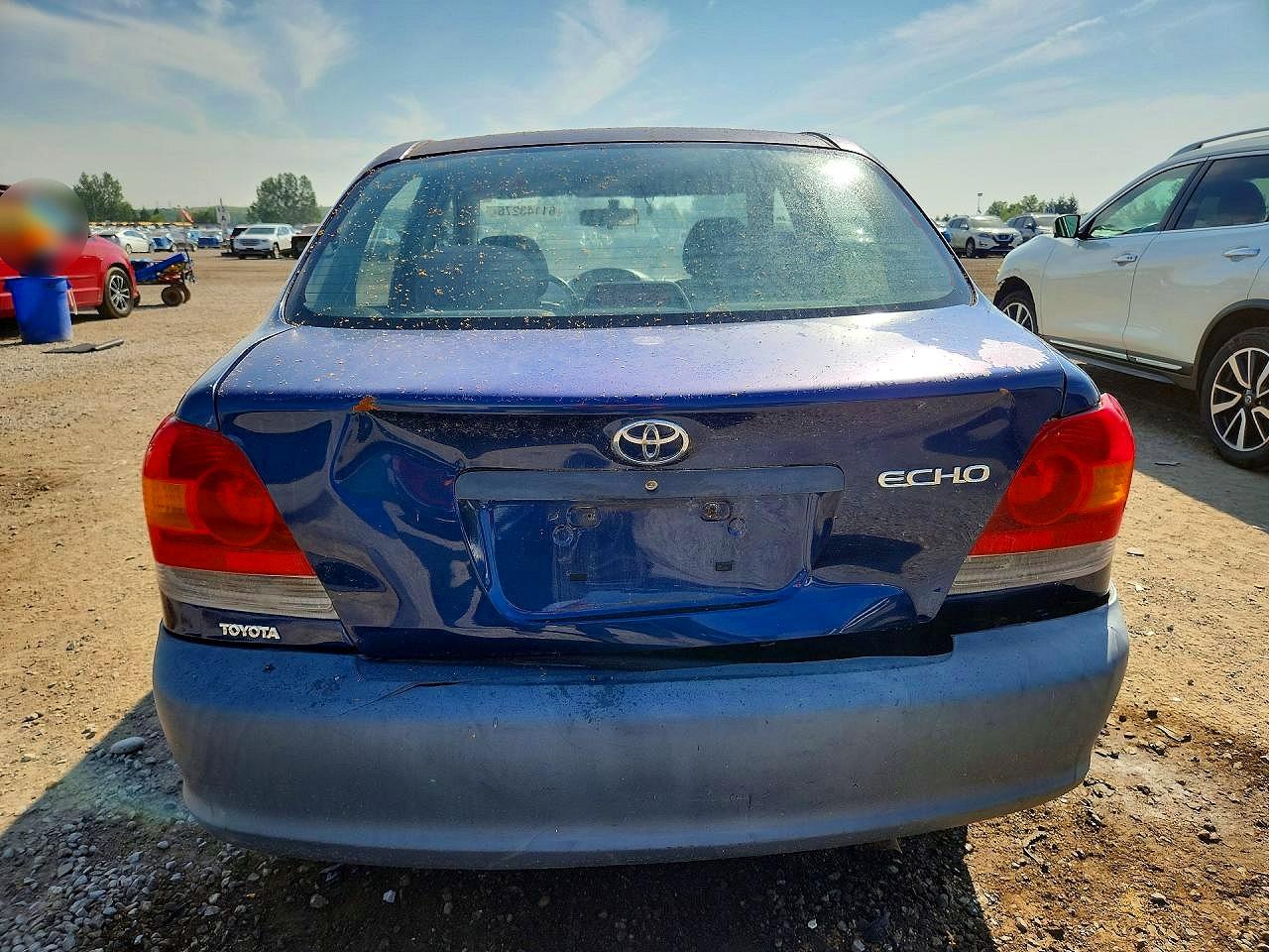 2003 Toyota Echo Base Blue vin: JTDBT123330300097