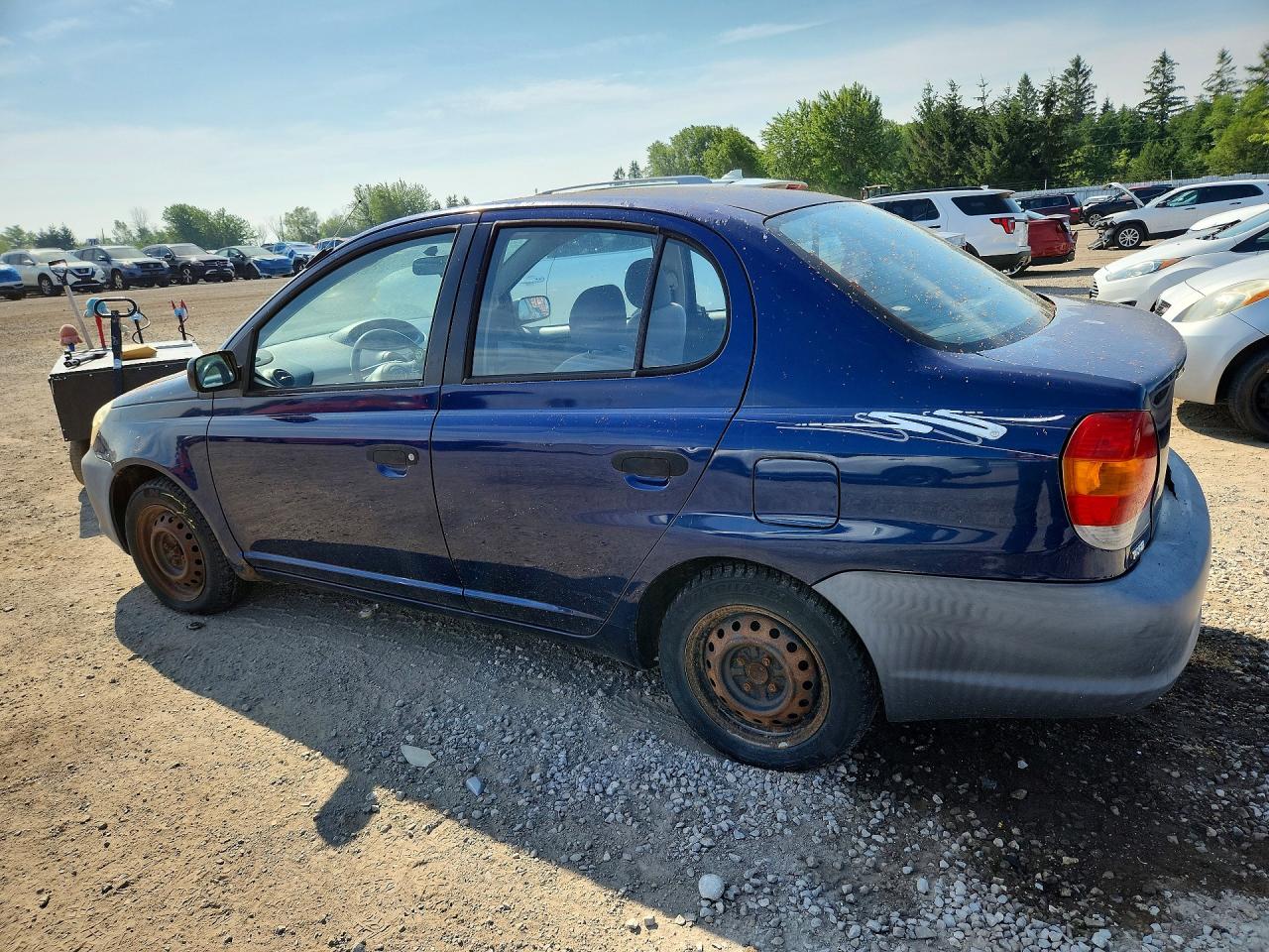 2003 Toyota Echo Base Blue vin: JTDBT123330300097