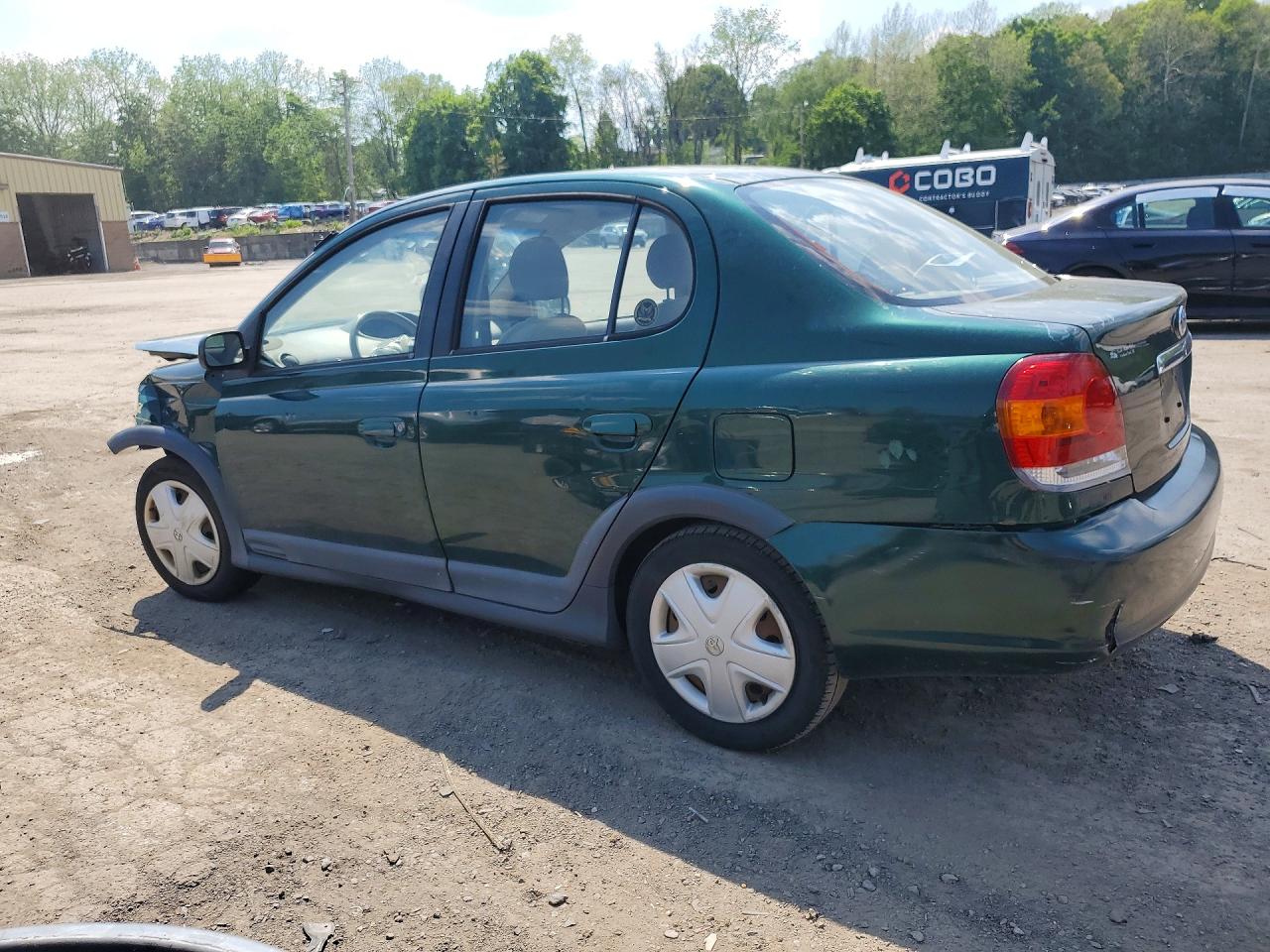 2003 Toyota Echo Base Green vin: JTDBT123335039587