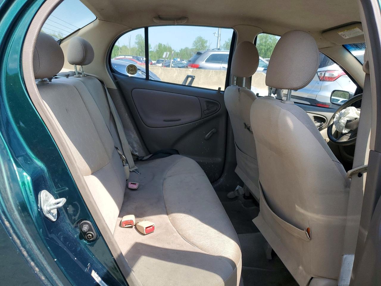 2003 Toyota Echo Base Green vin: JTDBT123335039587