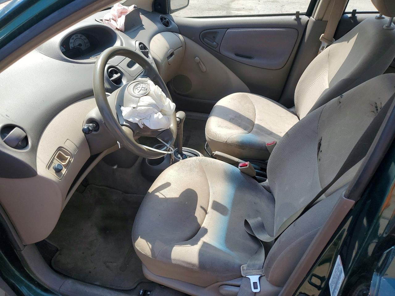 2003 Toyota Echo Base Green vin: JTDBT123335039587