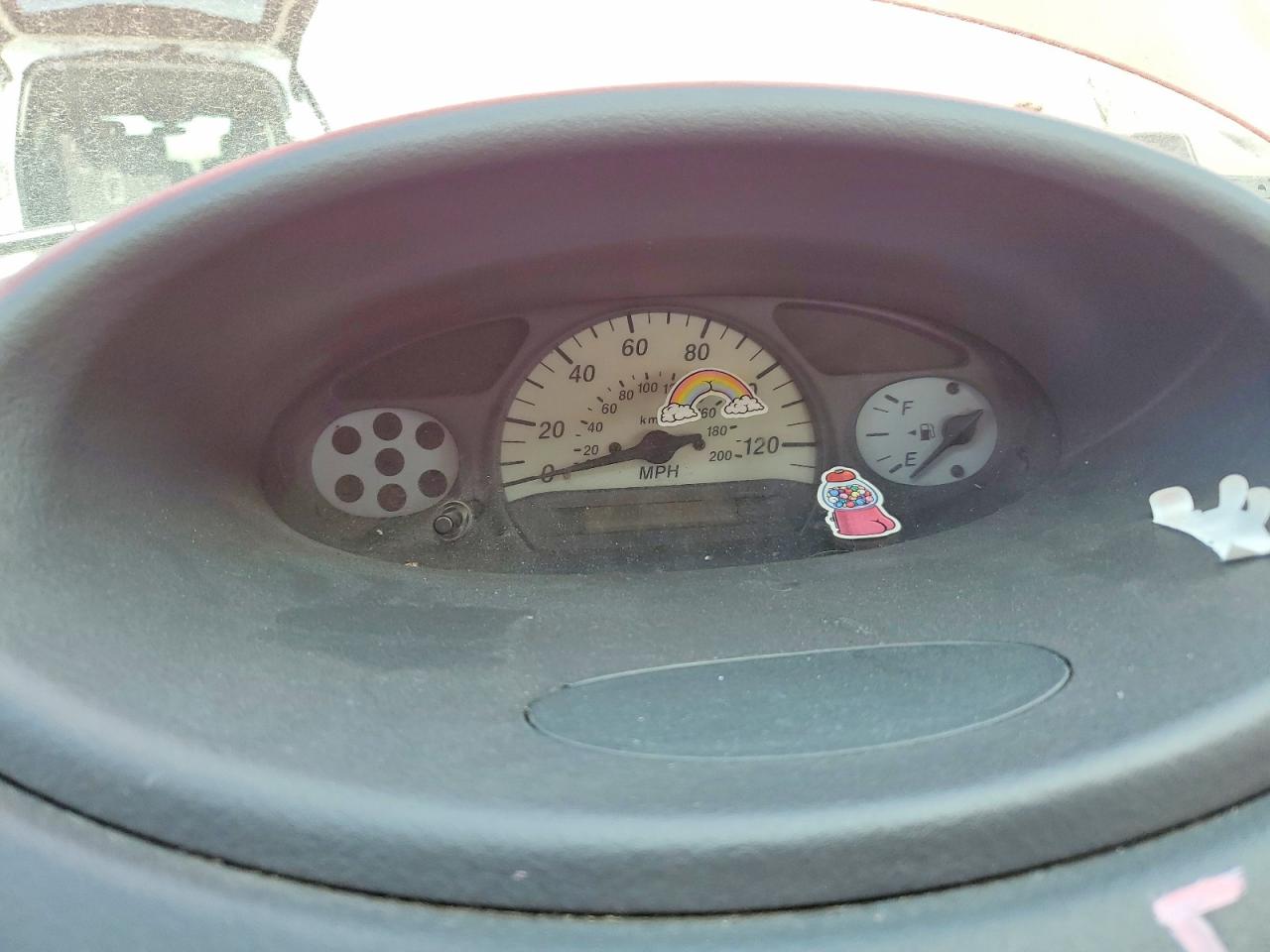 2000 Toyota Echo Red vin: JTDBT1233Y0024768