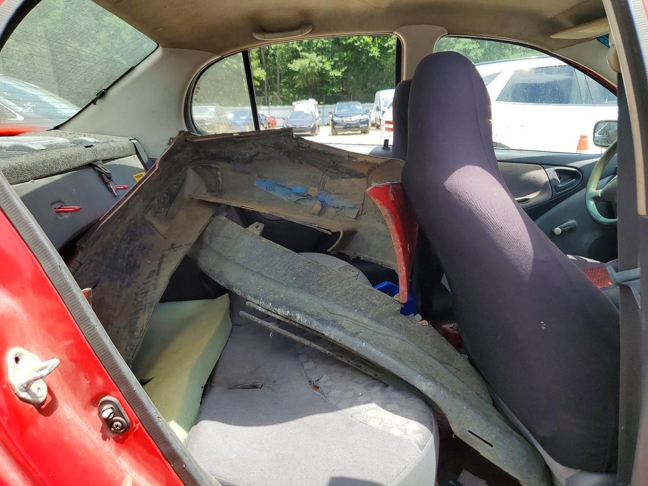 2000 Toyota Echo Base Red vin: JTDBT1233Y0080208