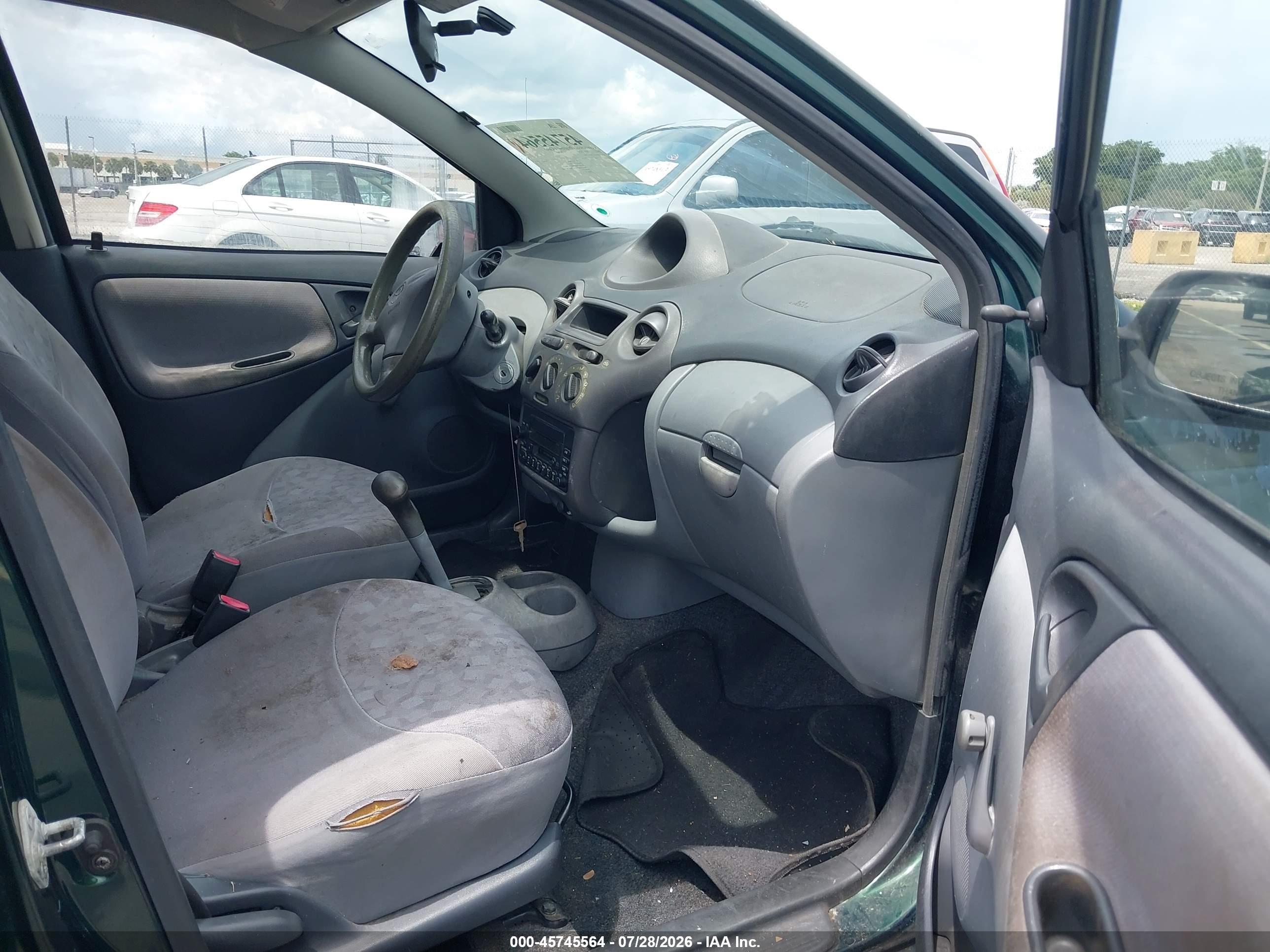 2001 Toyota Echo   Green vin: JTDBT123410177682