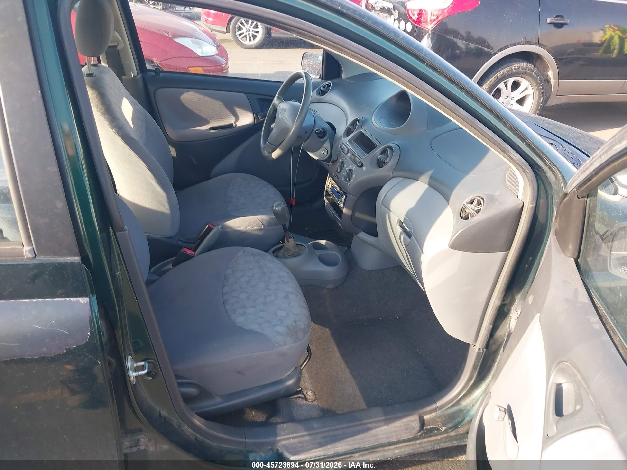 2002 Toyota Echo   Blue vin: JTDBT123420225733