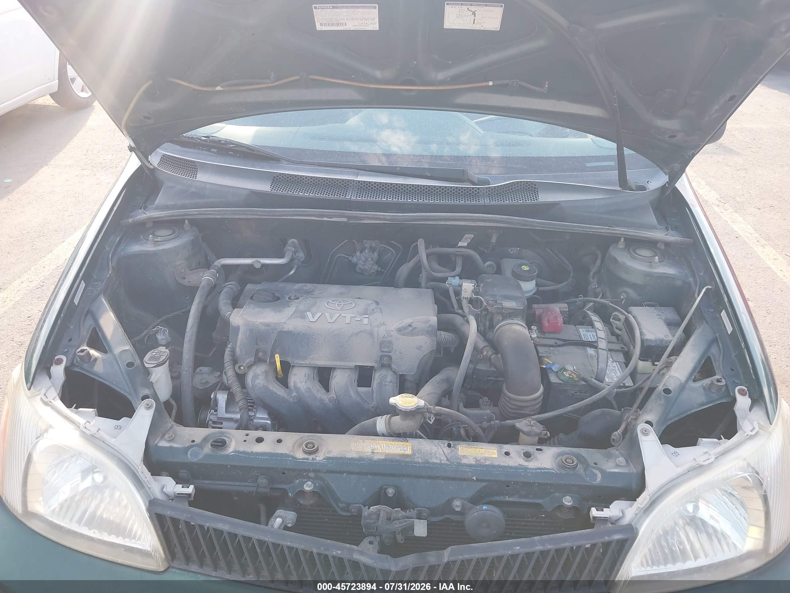 2002 Toyota Echo   Blue vin: JTDBT123420225733
