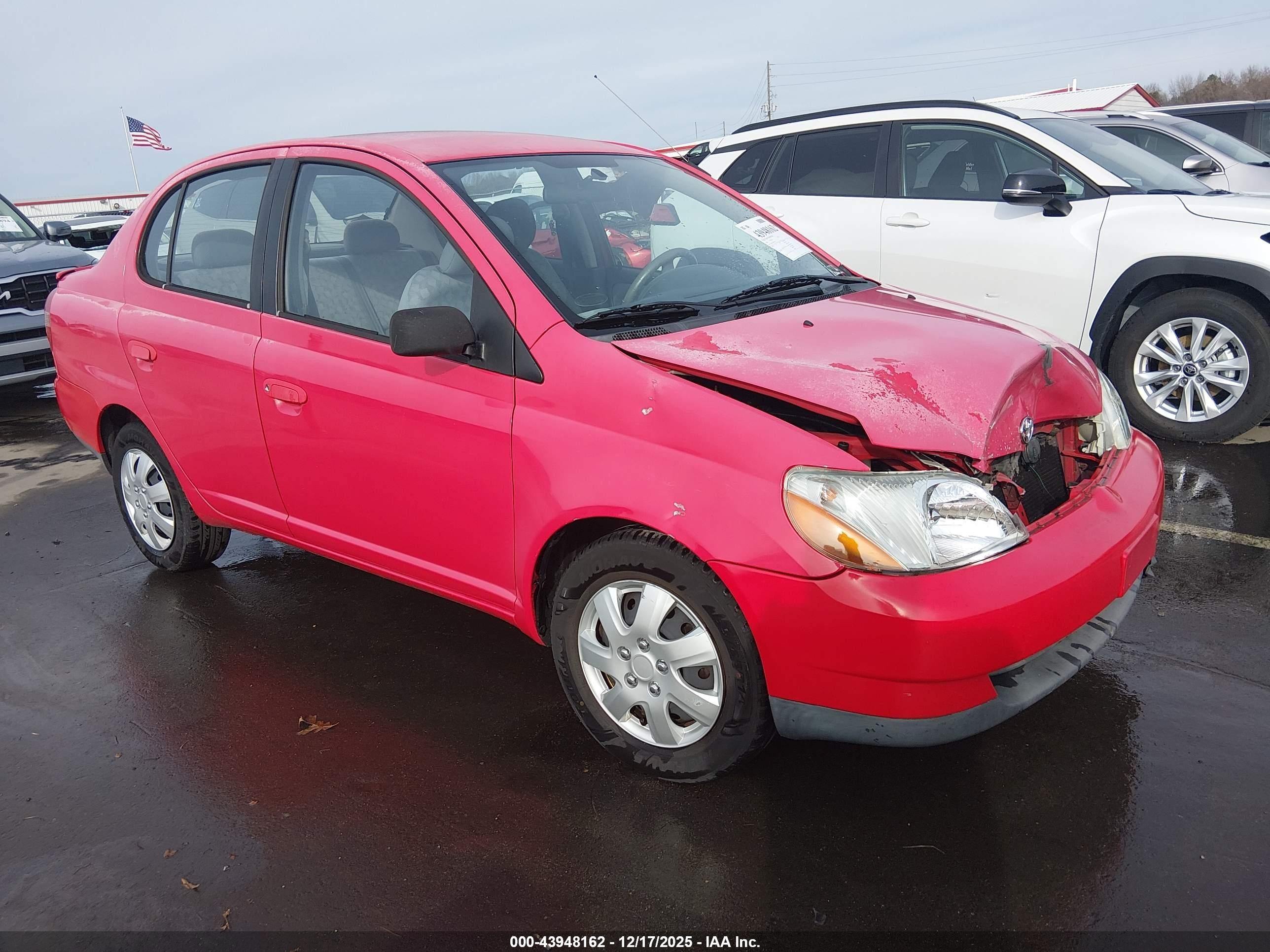2002 Toyota Echo   Red vin: JTDBT123420254231