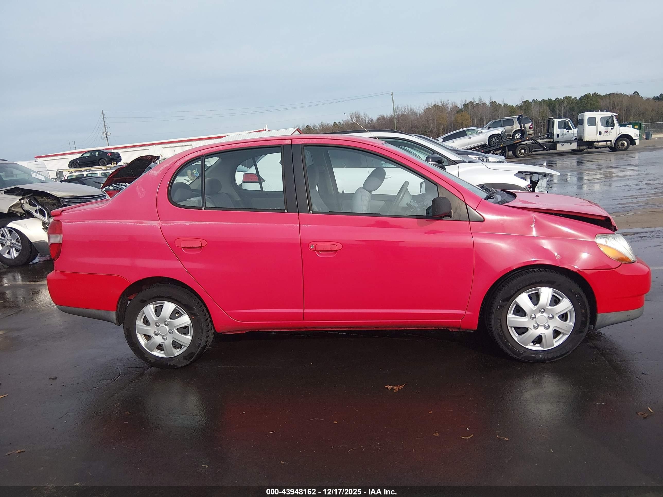2002 Toyota Echo   Red vin: JTDBT123420254231
