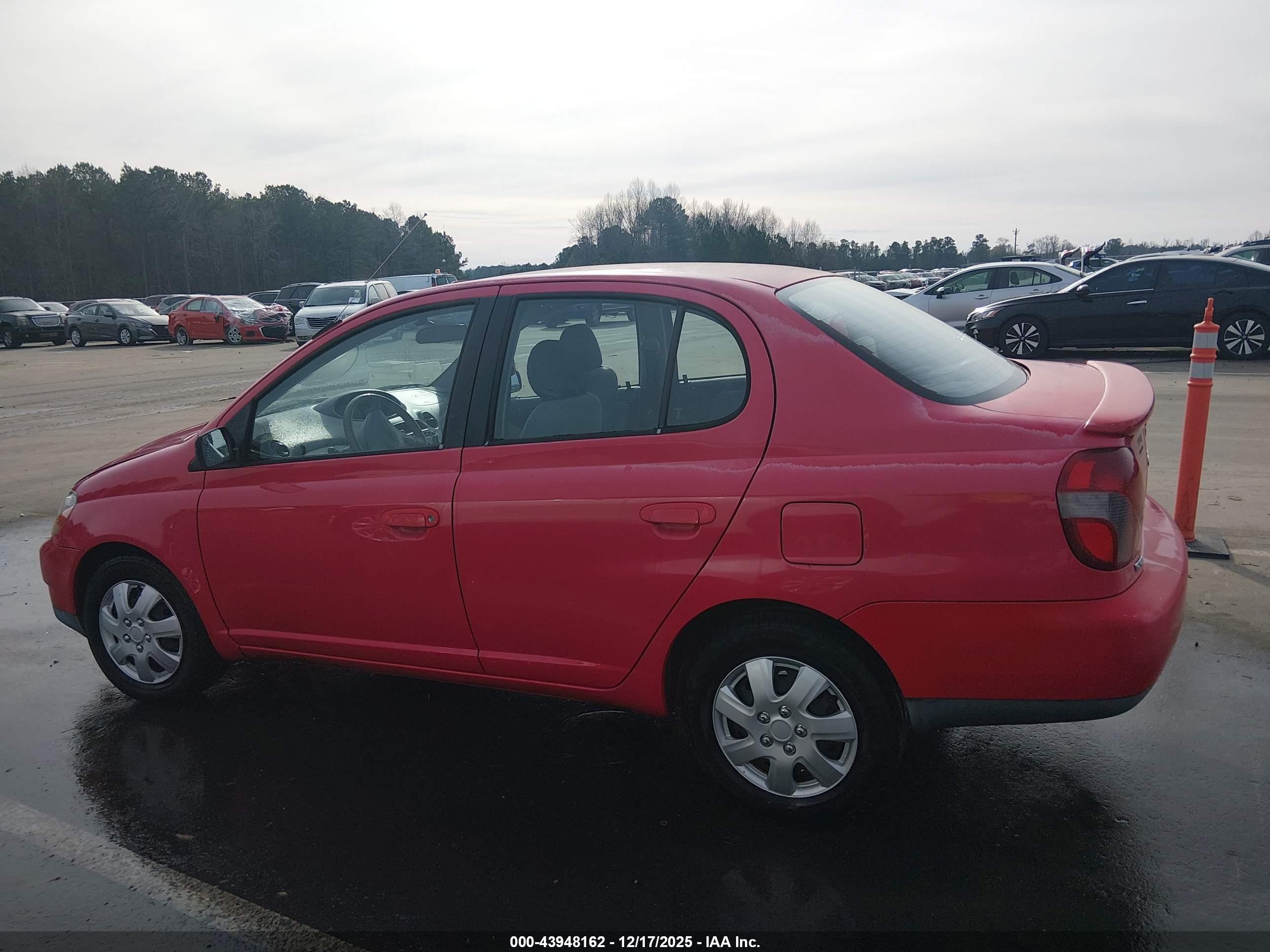 2002 Toyota Echo   Red vin: JTDBT123420254231