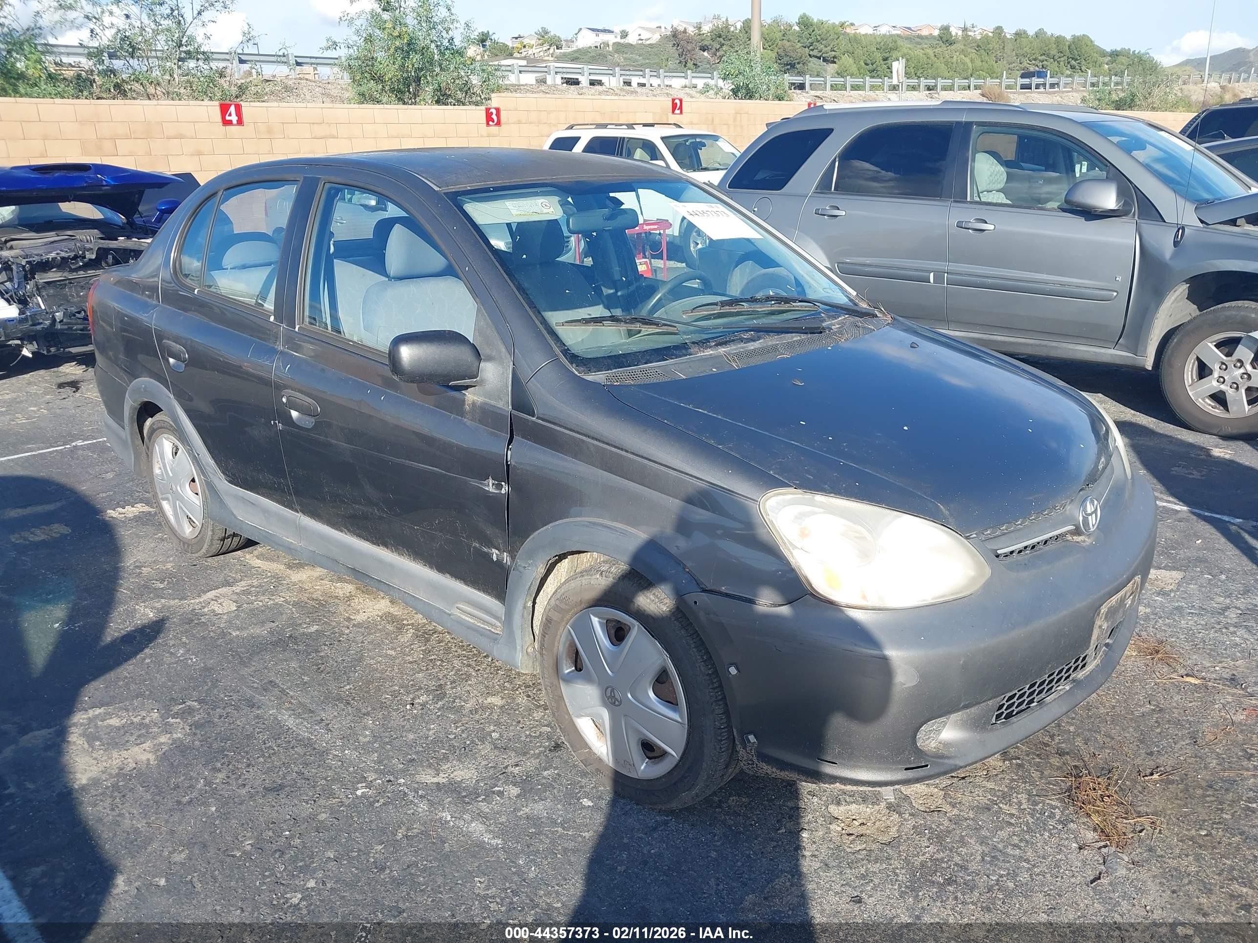 2004 Toyota Echo   Gray vin: JTDBT123440335247