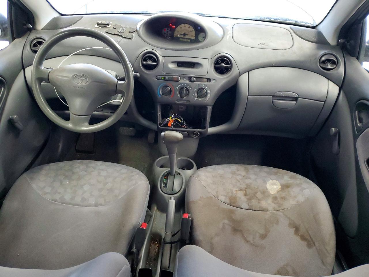 2001 Toyota Echo Base Silver vin: JTDBT123510104742