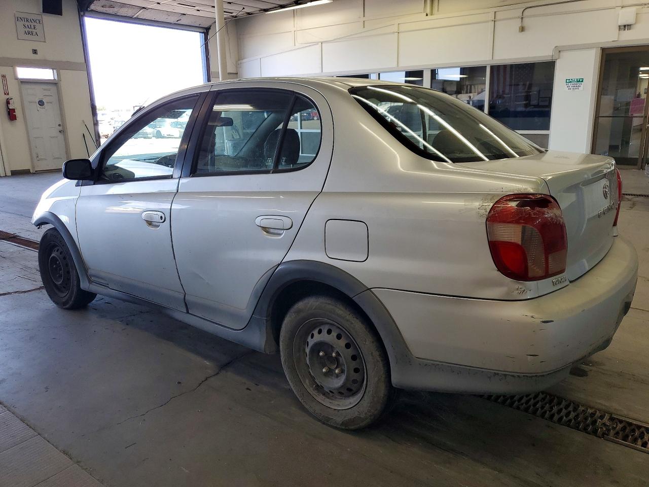 2001 Toyota Echo Base Silver vin: JTDBT123510104742