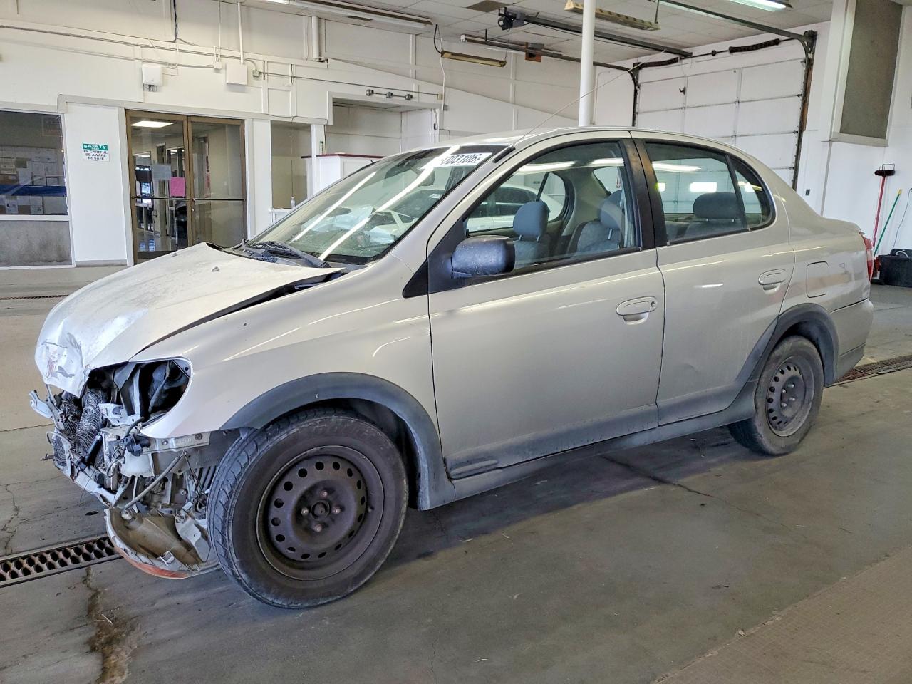 2001 Toyota Echo Base Silver vin: JTDBT123510104742