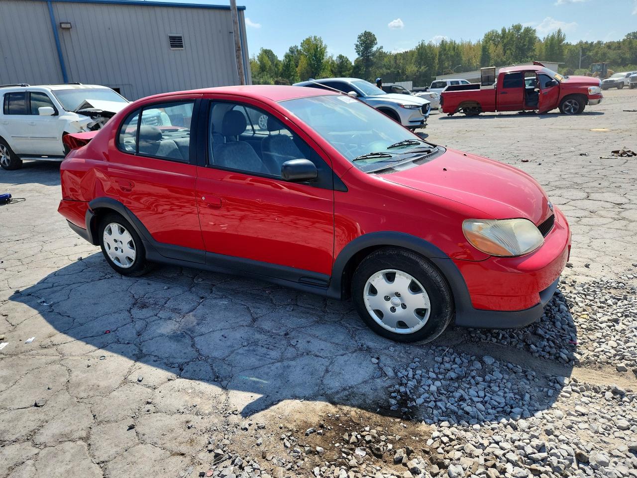 2002 Toyota Echo Base Red vin: JTDBT123520256442