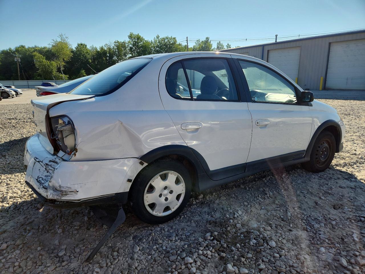 2002 Toyota Echo Base White vin: JTDBT123525026919