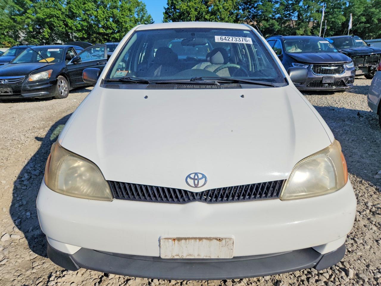 2002 Toyota Echo Base White vin: JTDBT123525026919
