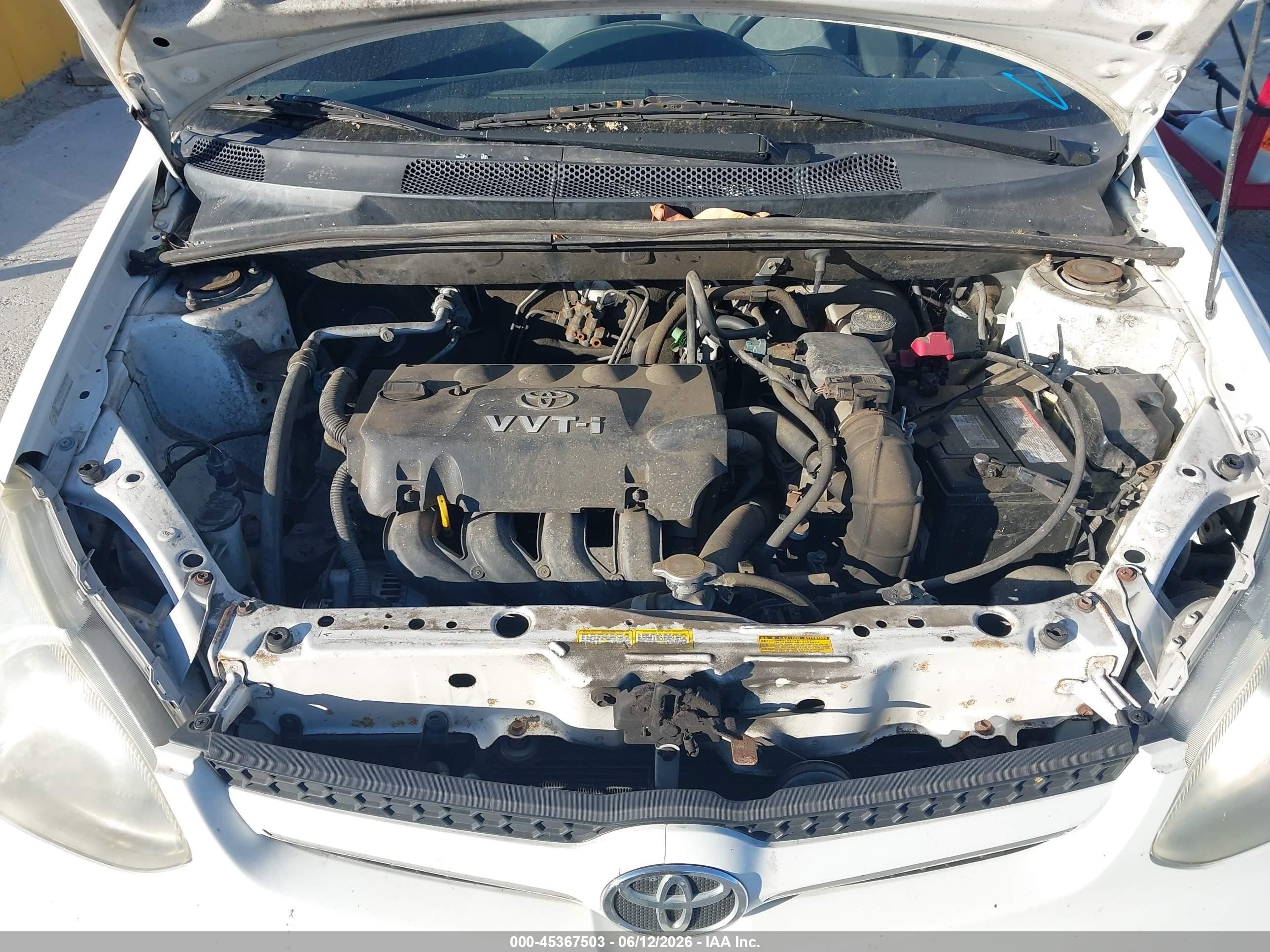 2003 Toyota Echo   White vin: JTDBT123530292228