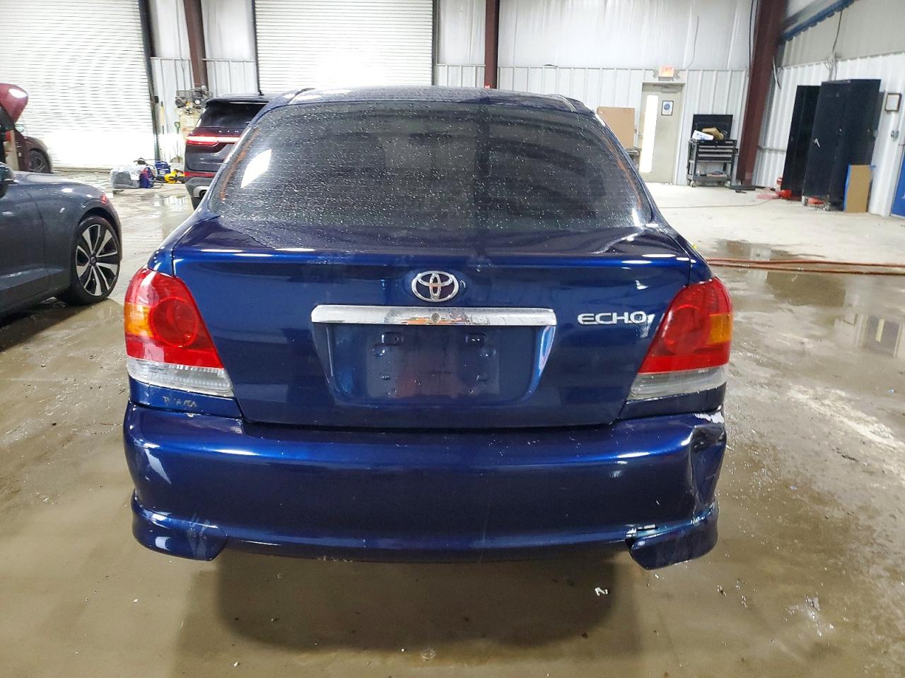 2003 Toyota Echo Base Blue vin: JTDBT123535042863