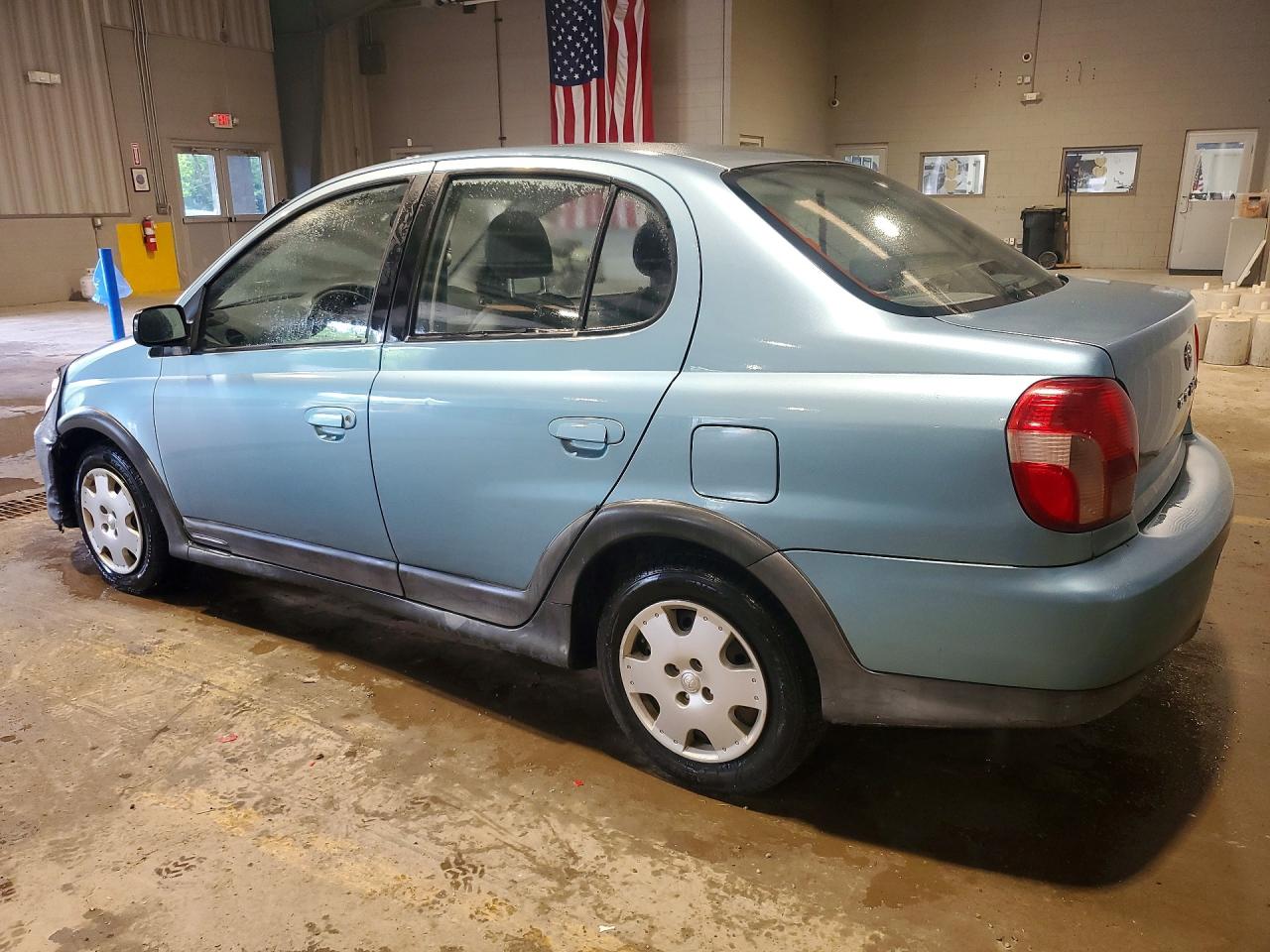 2000 Toyota Echo Base Turquoise vin: JTDBT1235Y0094367