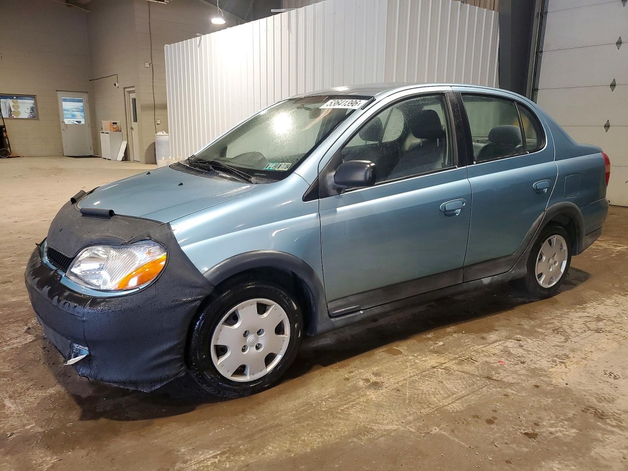 2000 Toyota Echo Base Turquoise vin: JTDBT1235Y0094367