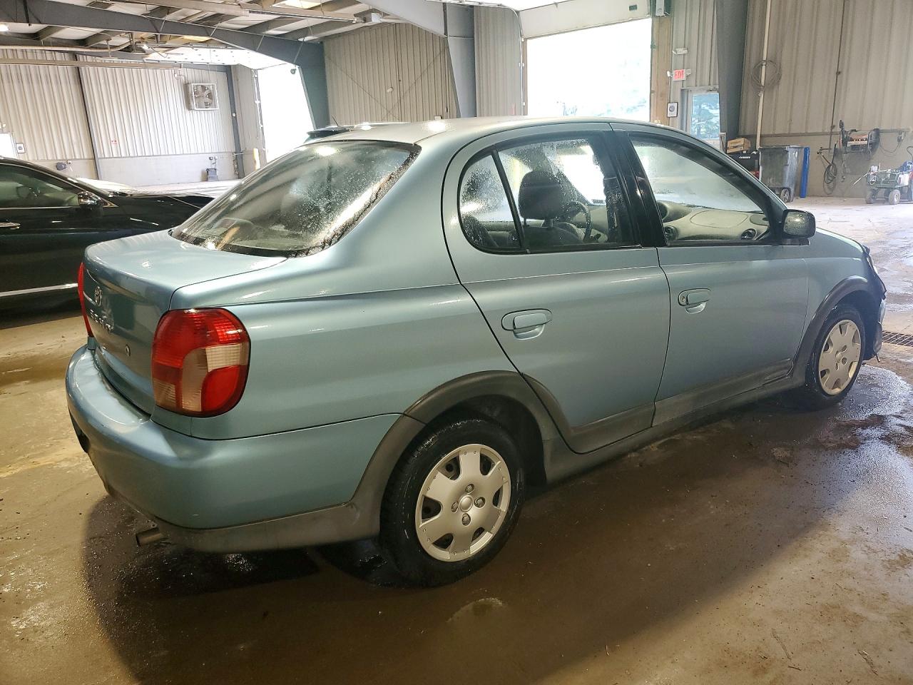 2000 Toyota Echo Base Turquoise vin: JTDBT1235Y0094367