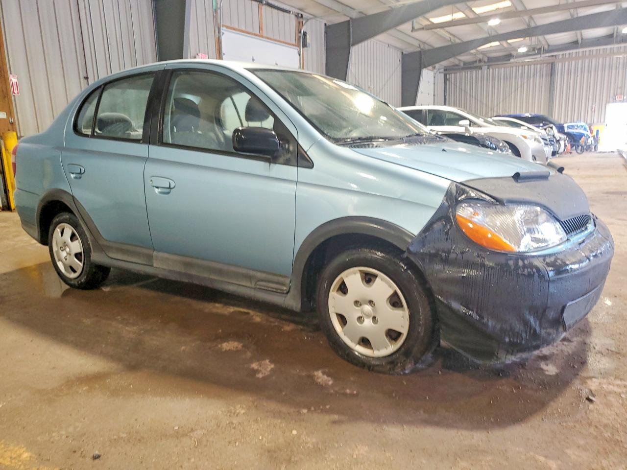 2000 Toyota Echo Base Turquoise vin: JTDBT1235Y0094367