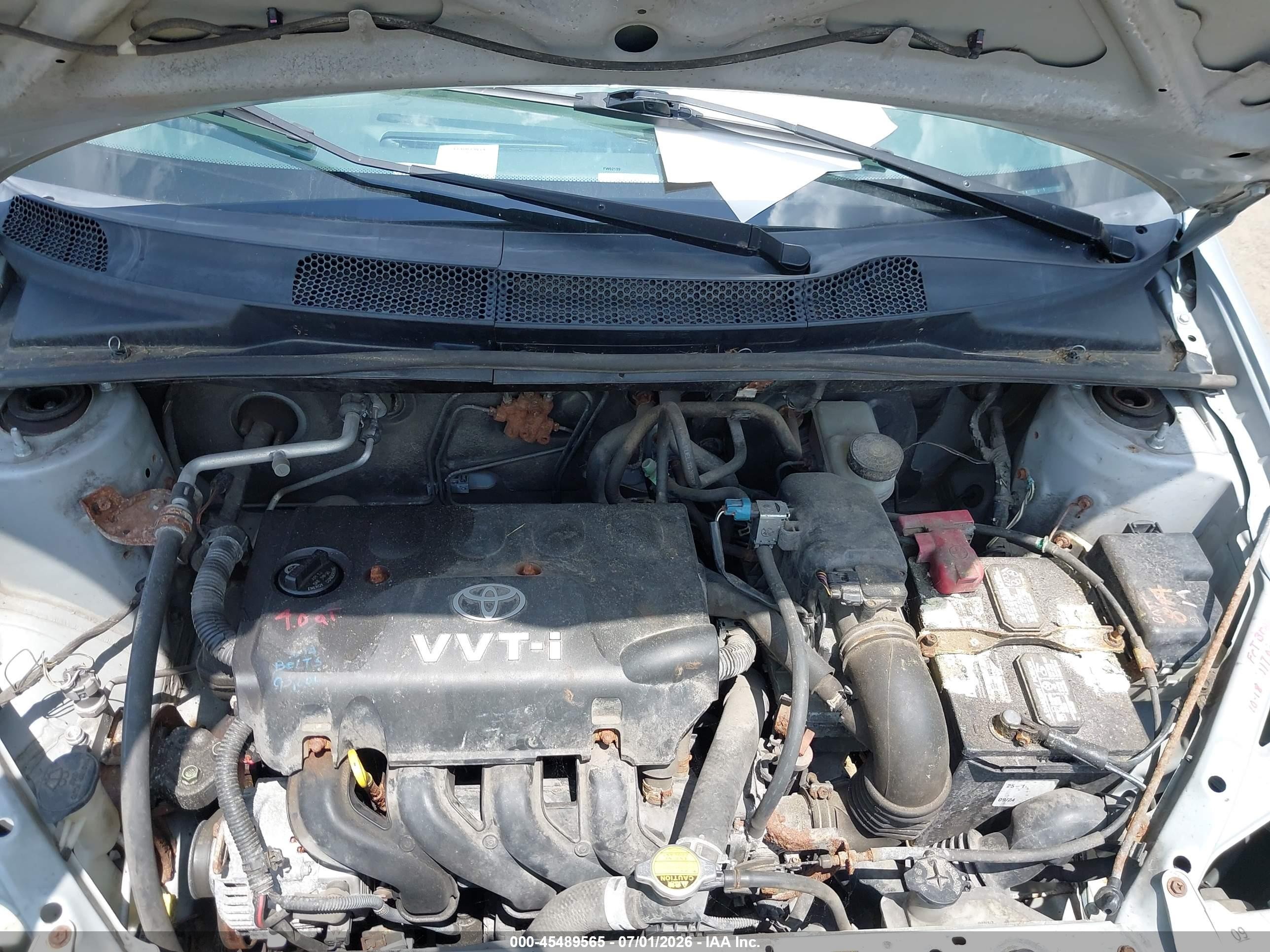2001 Toyota Echo   Silver vin: JTDBT123610155702