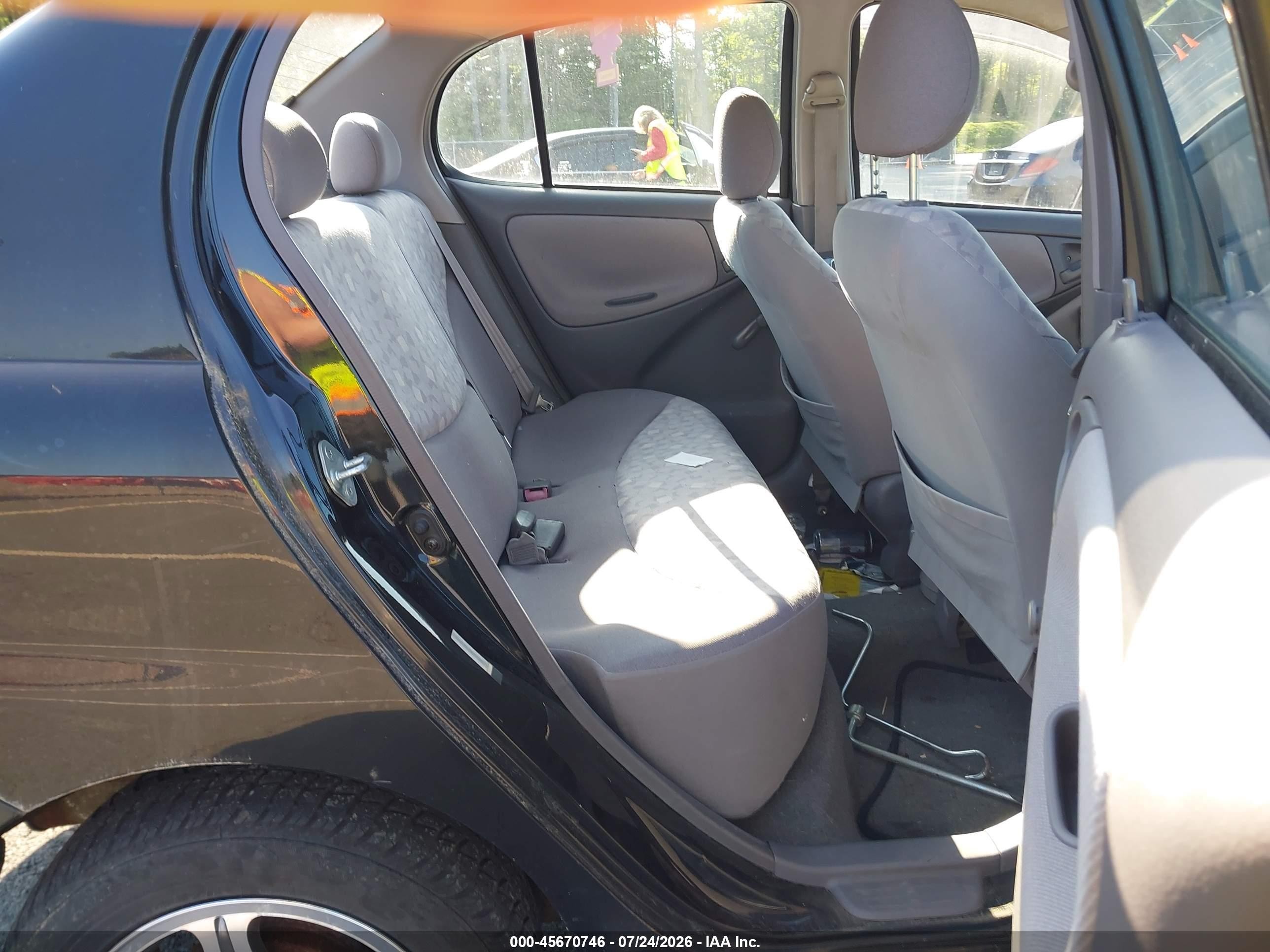 2002 Toyota Echo   Черный vin: JTDBT123625023558
