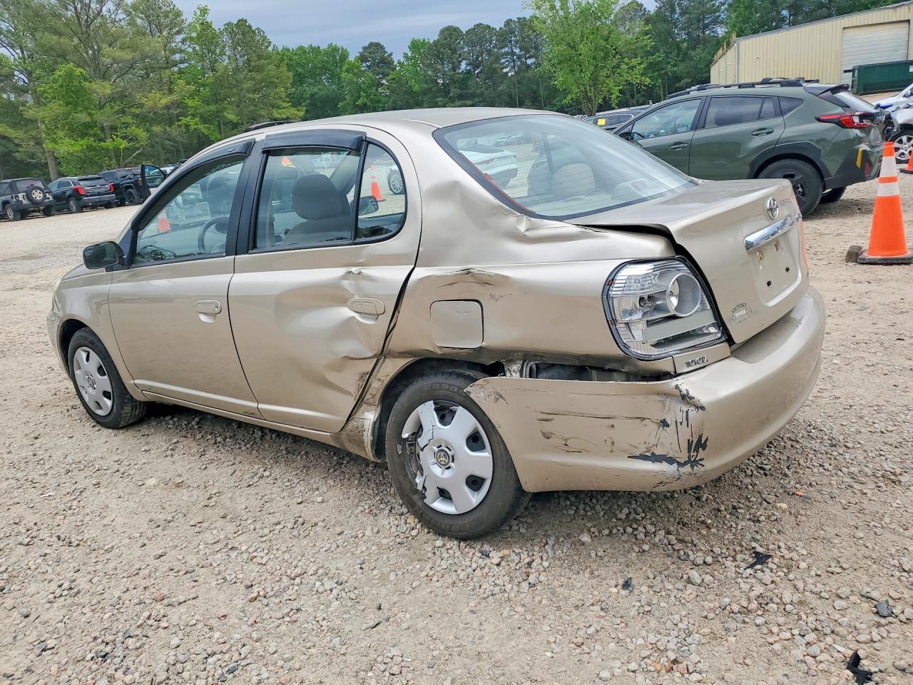 2003 Toyota Echo Base Gold vin: JTDBT123630302488