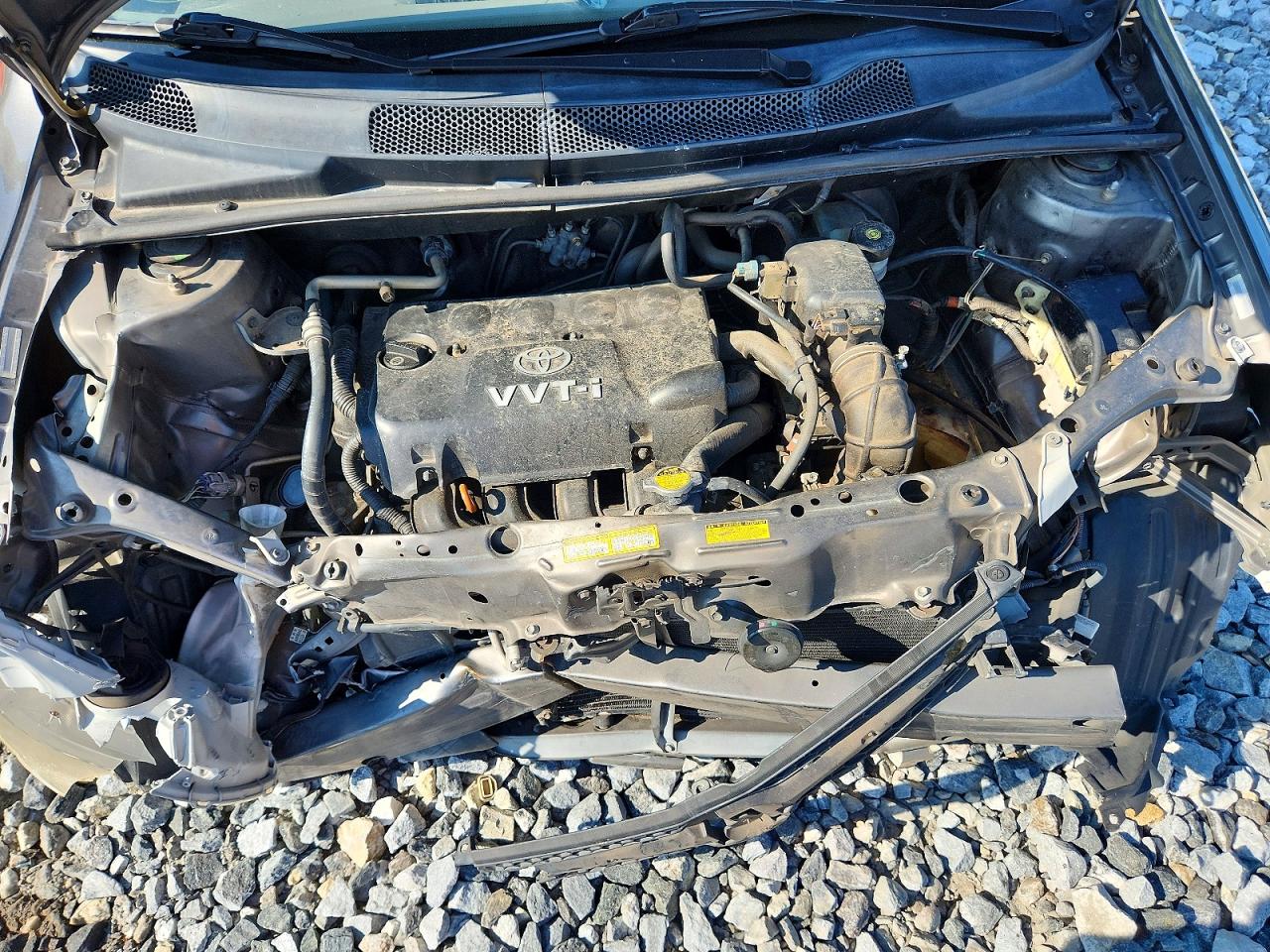 2004 Toyota Echo Base Gray vin: JTDBT123640341454