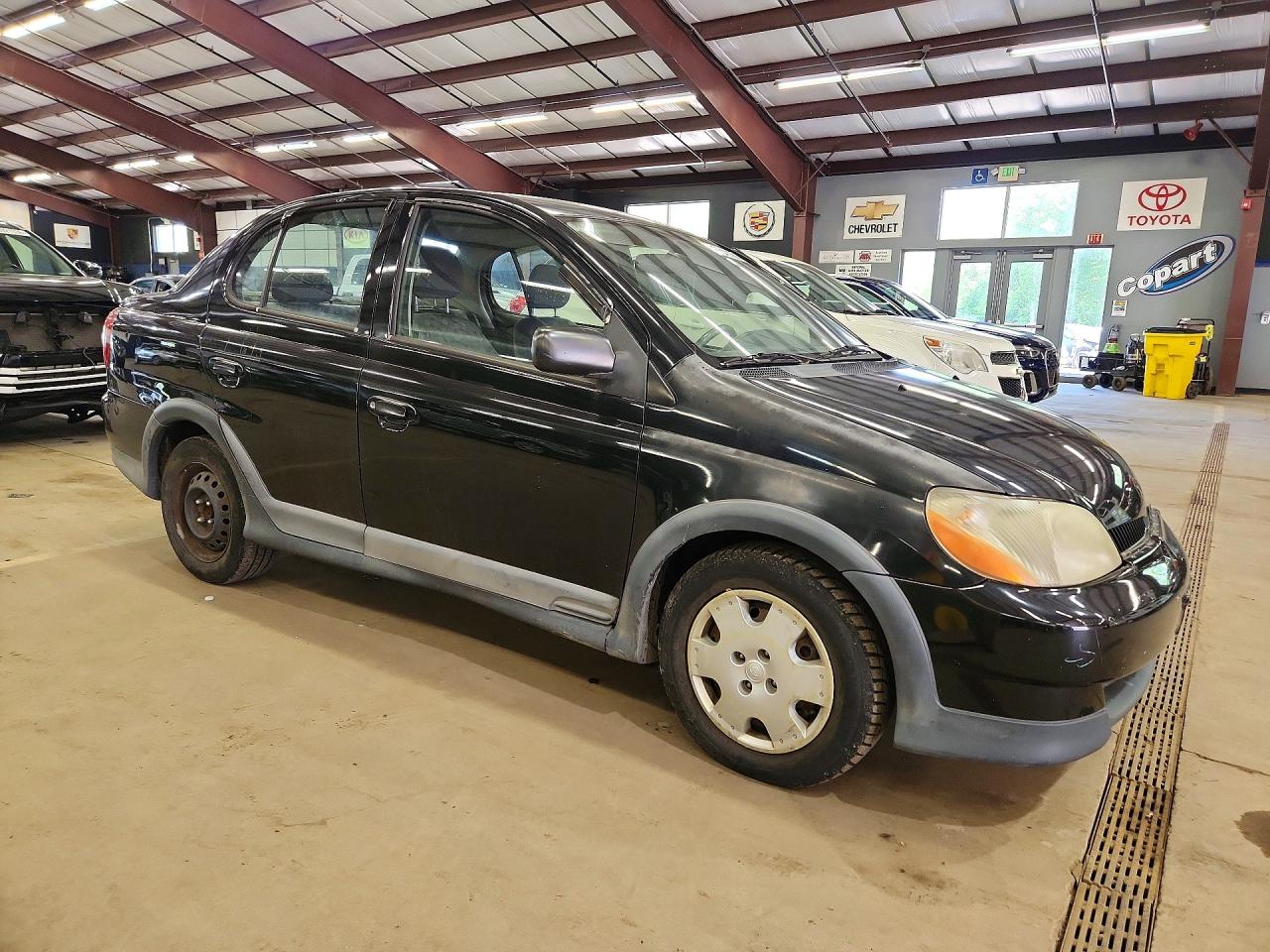 2000 Toyota Echo Base Black vin: JTDBT1236Y0063578