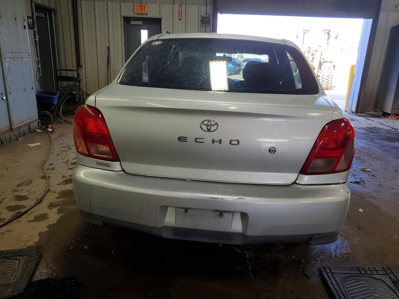 2001 Toyota Echo Base Silver vin: JTDBT123710149522