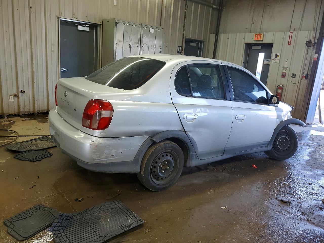 2001 Toyota Echo Base Silver vin: JTDBT123710149522