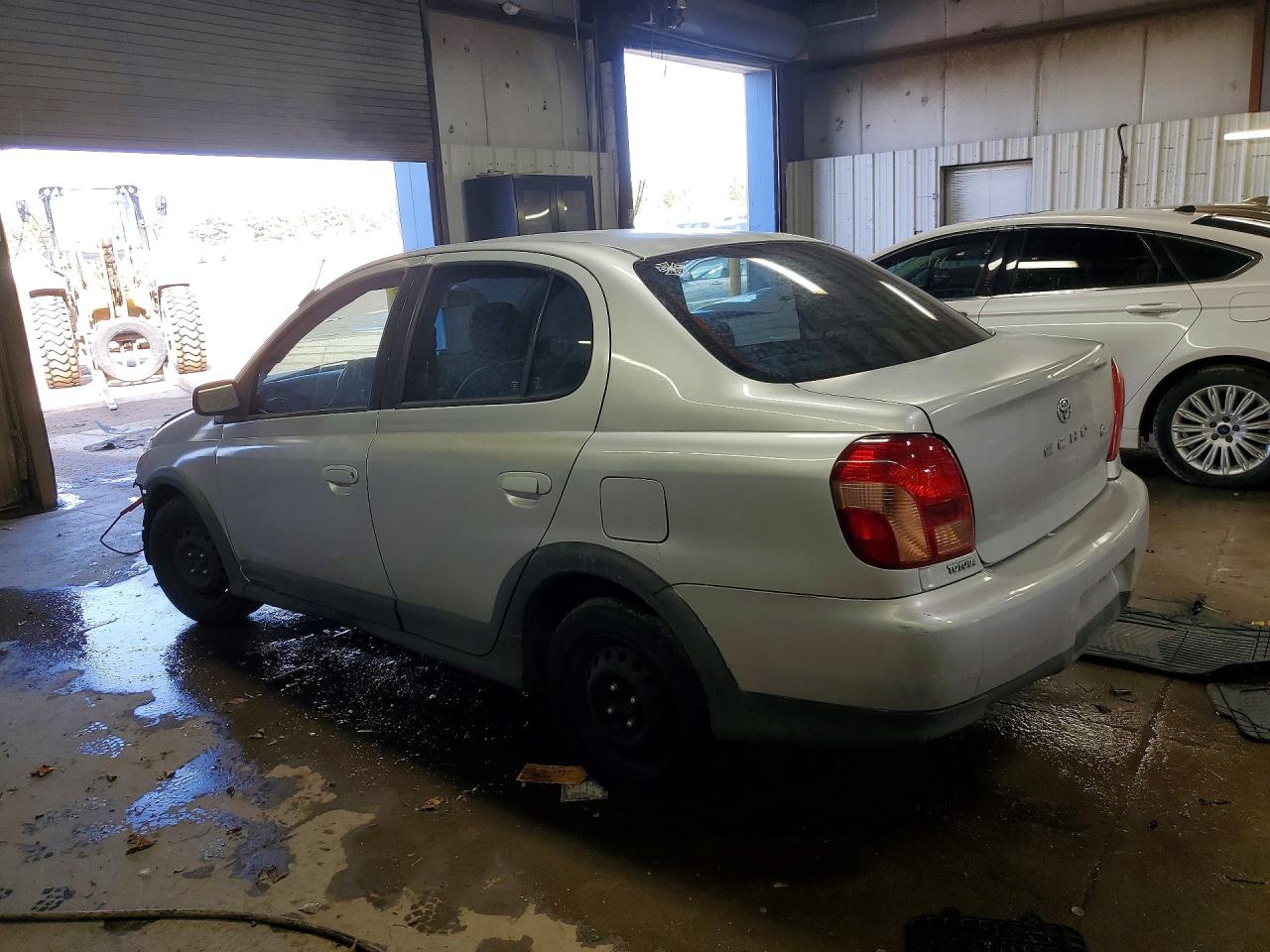 2001 Toyota Echo Base Silver vin: JTDBT123710149522