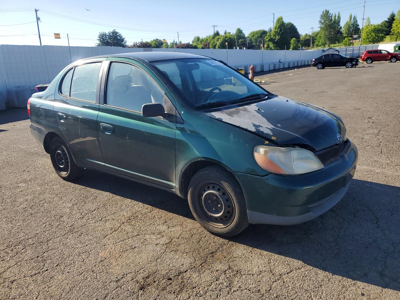2001 Toyota Echo Base Green vin: JTDBT123710167406