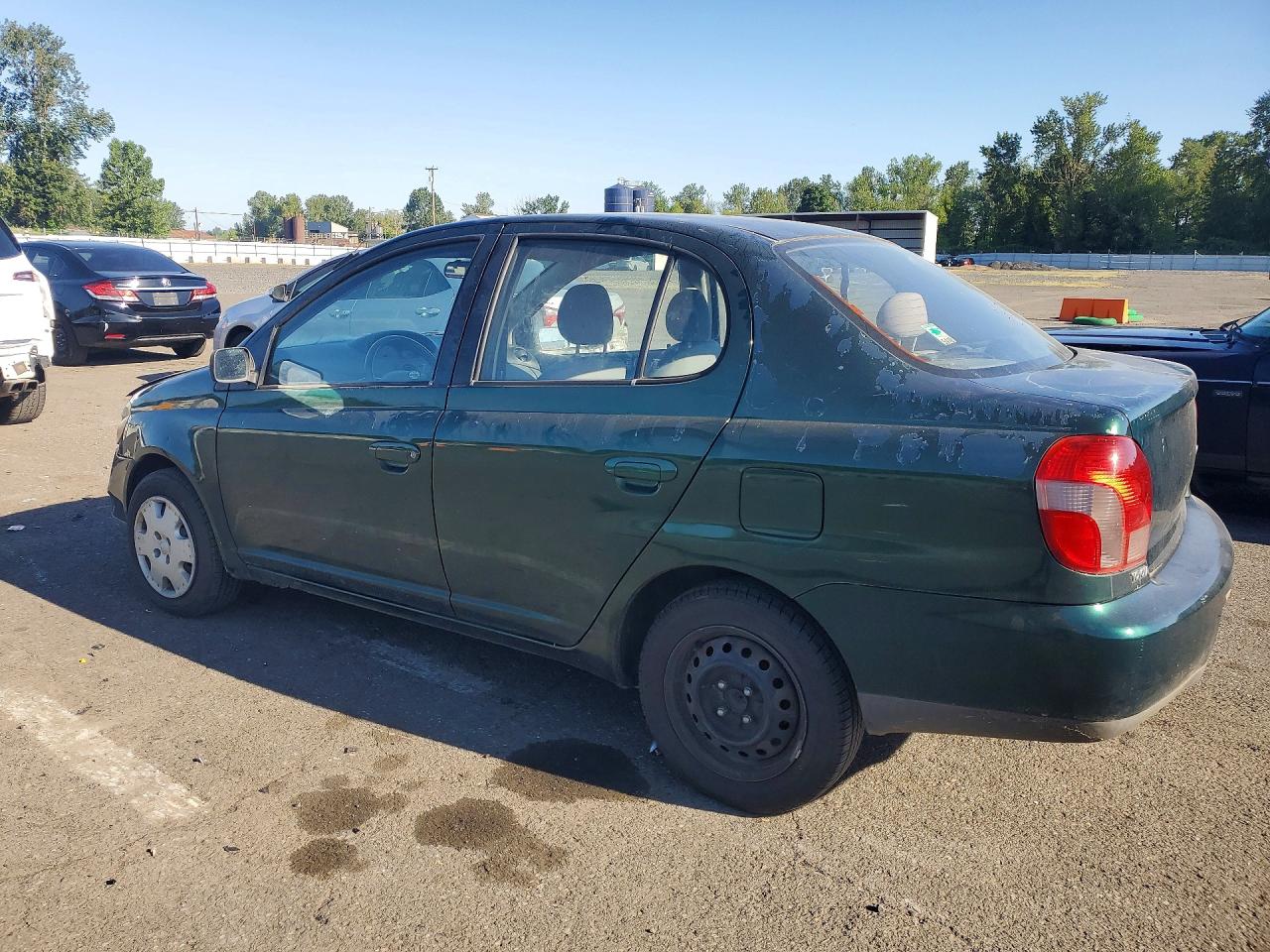 2001 Toyota Echo Base Green vin: JTDBT123710167406