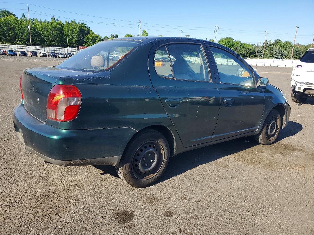 2001 Toyota Echo Base Green vin: JTDBT123710167406