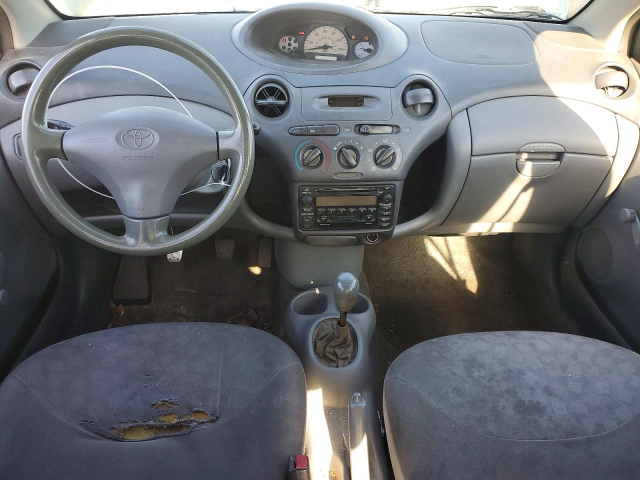 2001 Toyota Echo Base Green vin: JTDBT123710167406