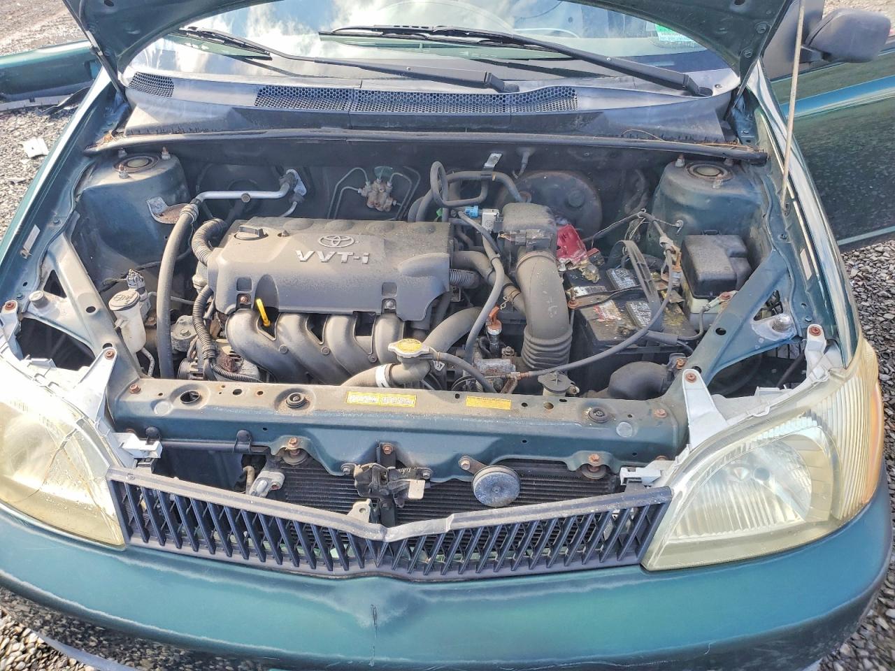2001 Toyota Echo Base Зеленый vin: JTDBT123710196114