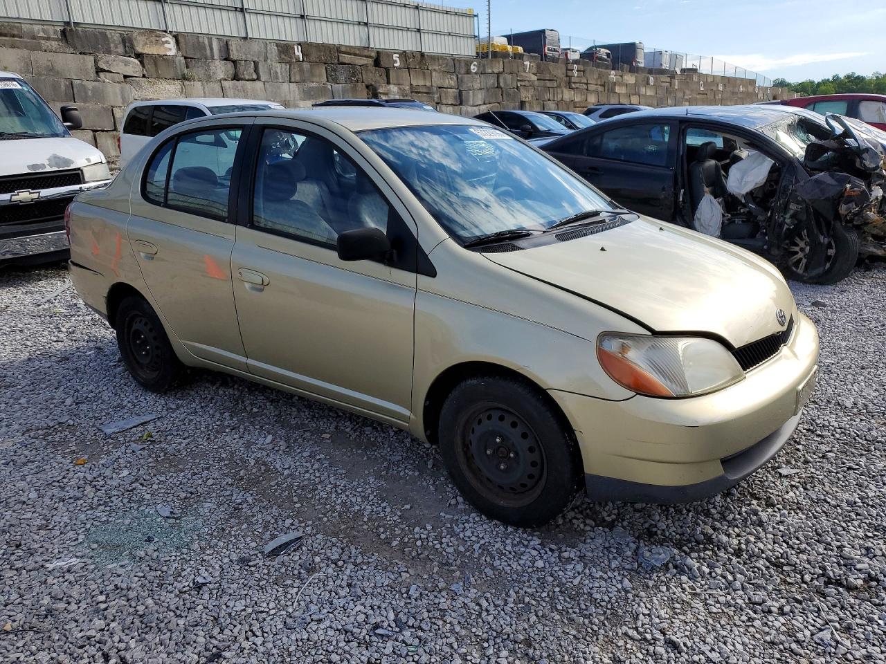 2002 Toyota Echo Base Gold vin: JTDBT123720236385