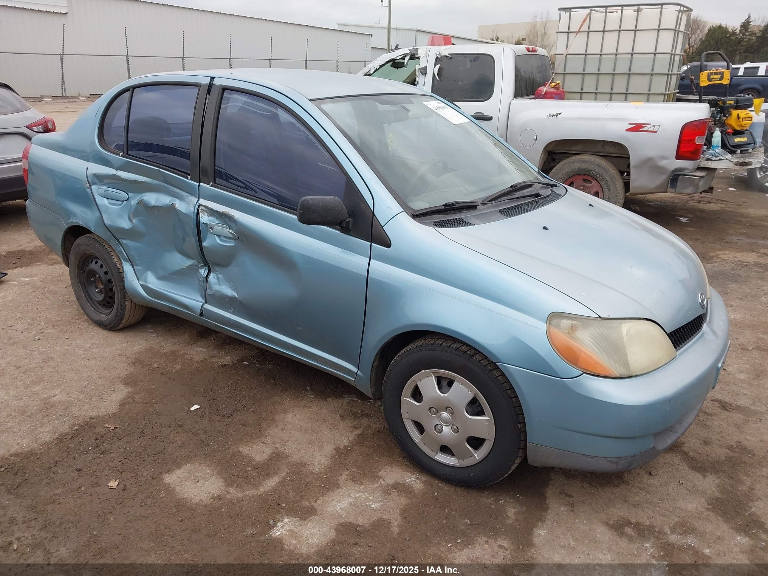2002 Toyota Echo   Turquoise vin: JTDBT123720237603