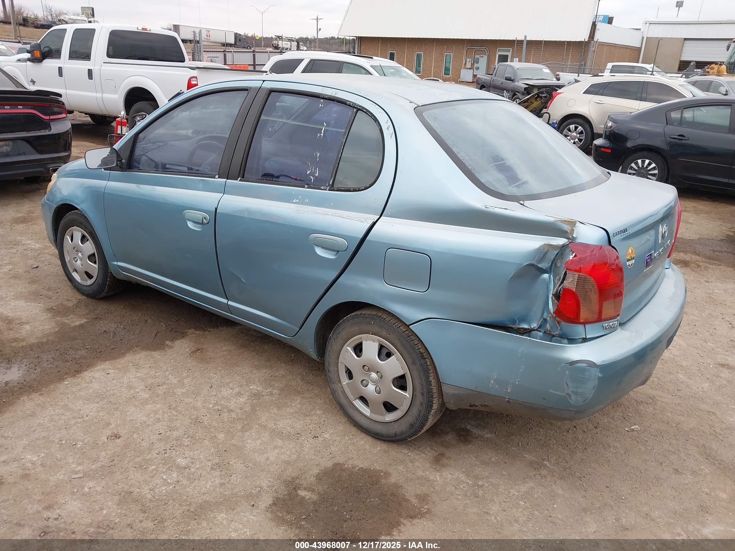 2002 Toyota Echo   Turquoise vin: JTDBT123720237603