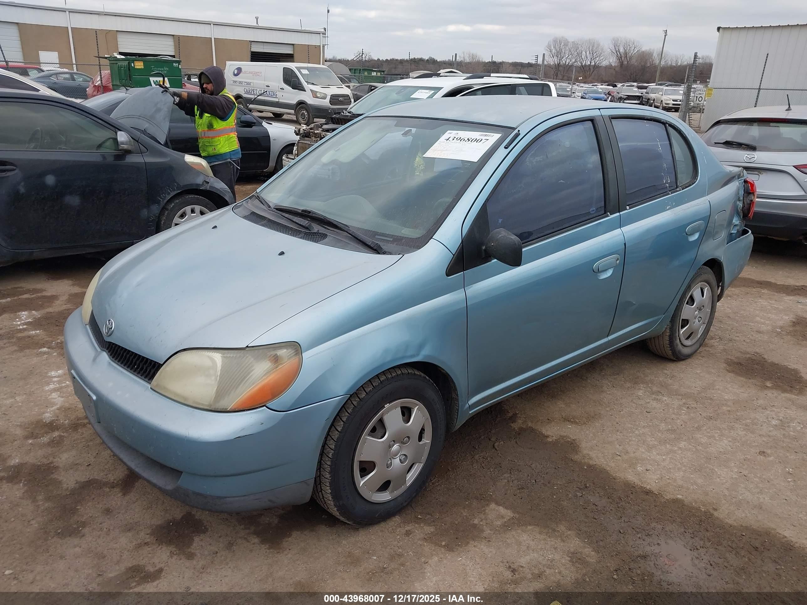 2002 Toyota Echo   Turquoise vin: JTDBT123720237603