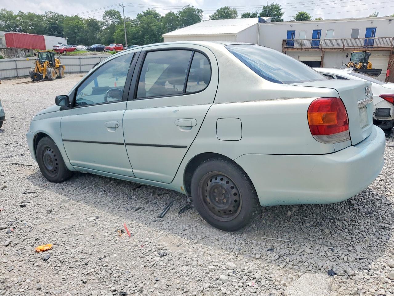 2005 Toyota Echo Base Turquoise vin: JTDBT123750373136