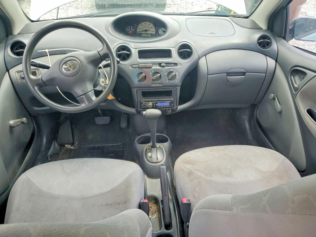 2005 Toyota Echo Base Turquoise vin: JTDBT123750373136
