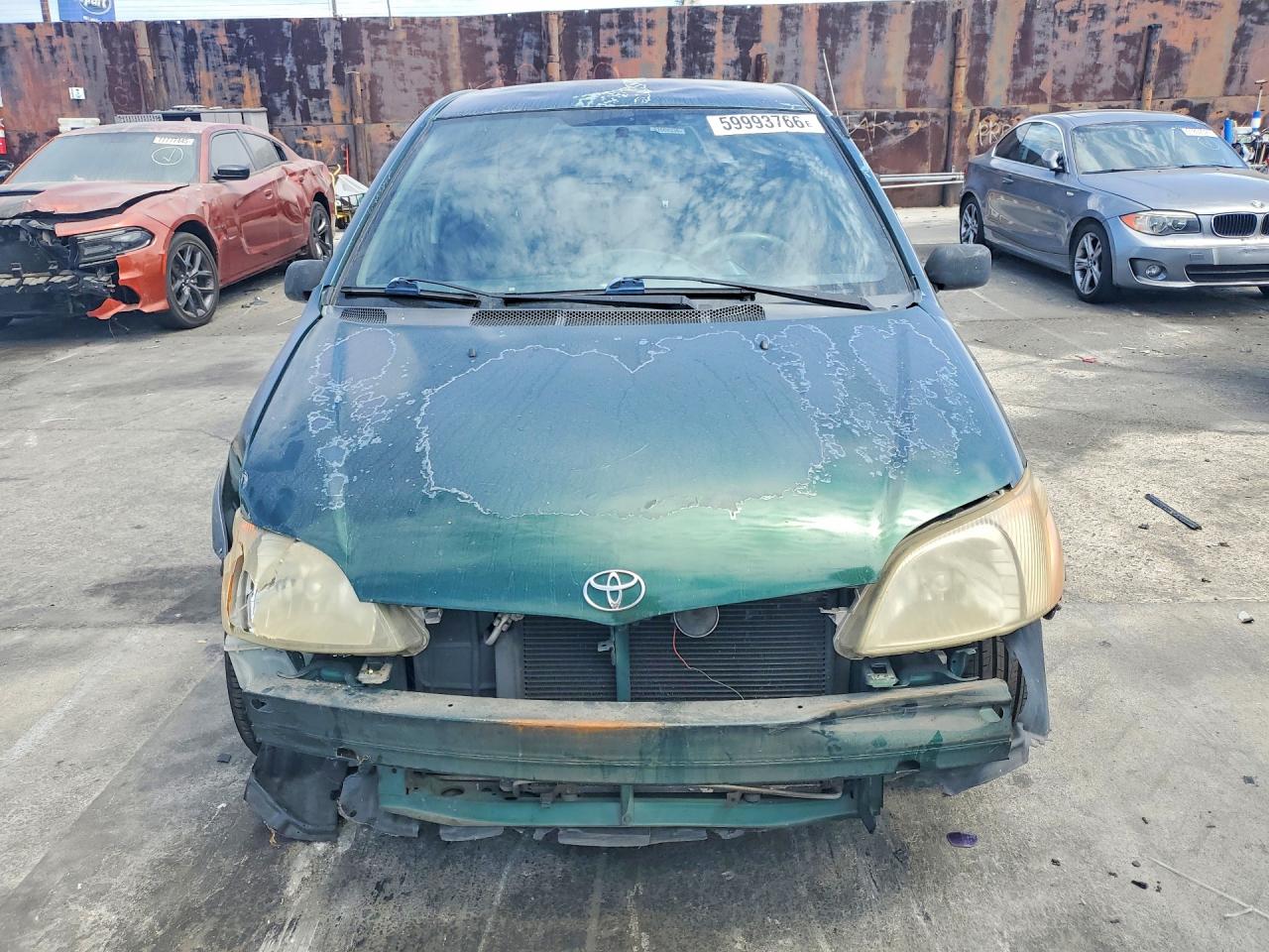 2001 Toyota Echo Base Green vin: JTDBT123810172341