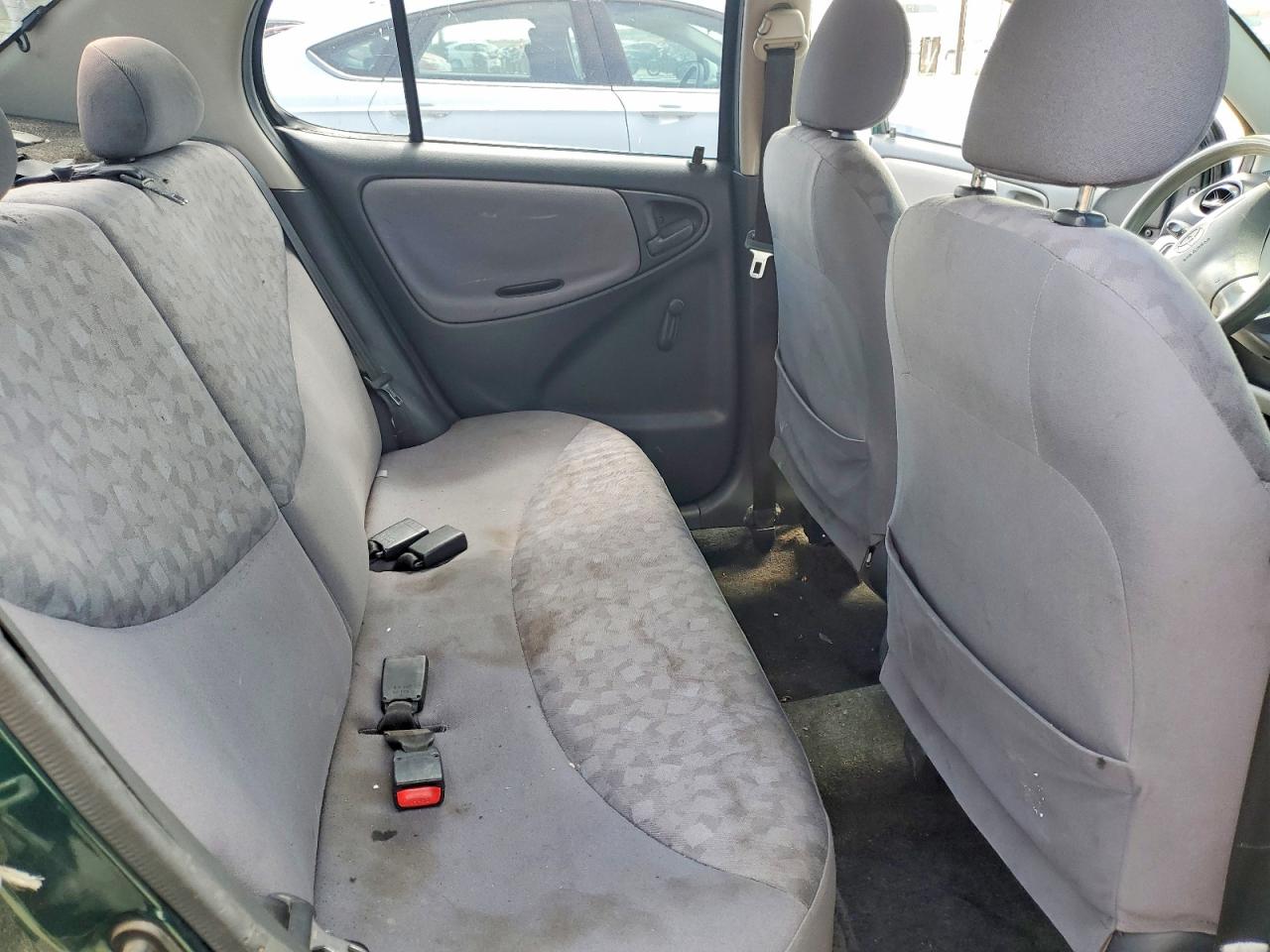 2001 Toyota Echo Base Green vin: JTDBT123810172341