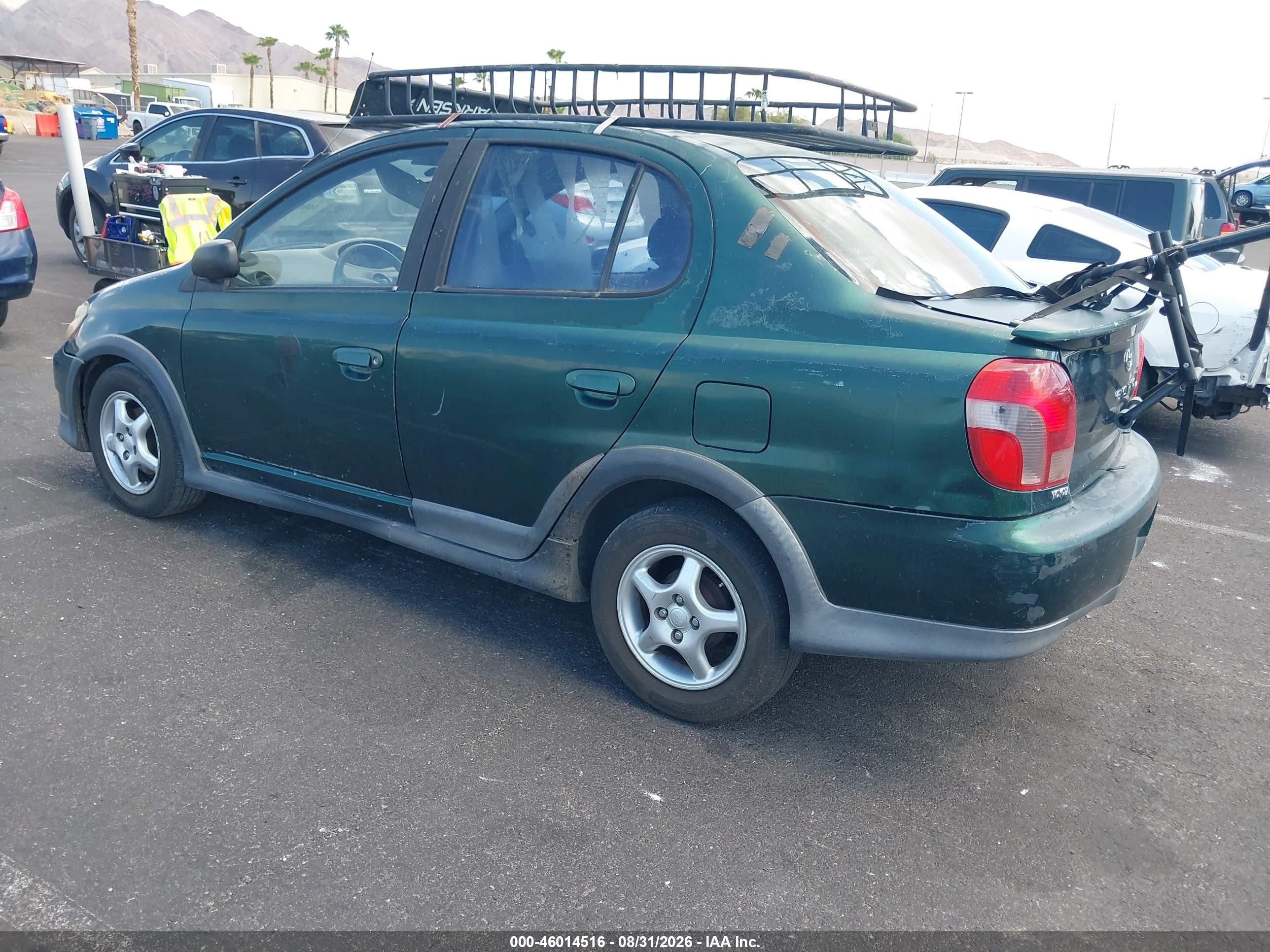 2002 Toyota Echo Green vin: JTDBT123820211883