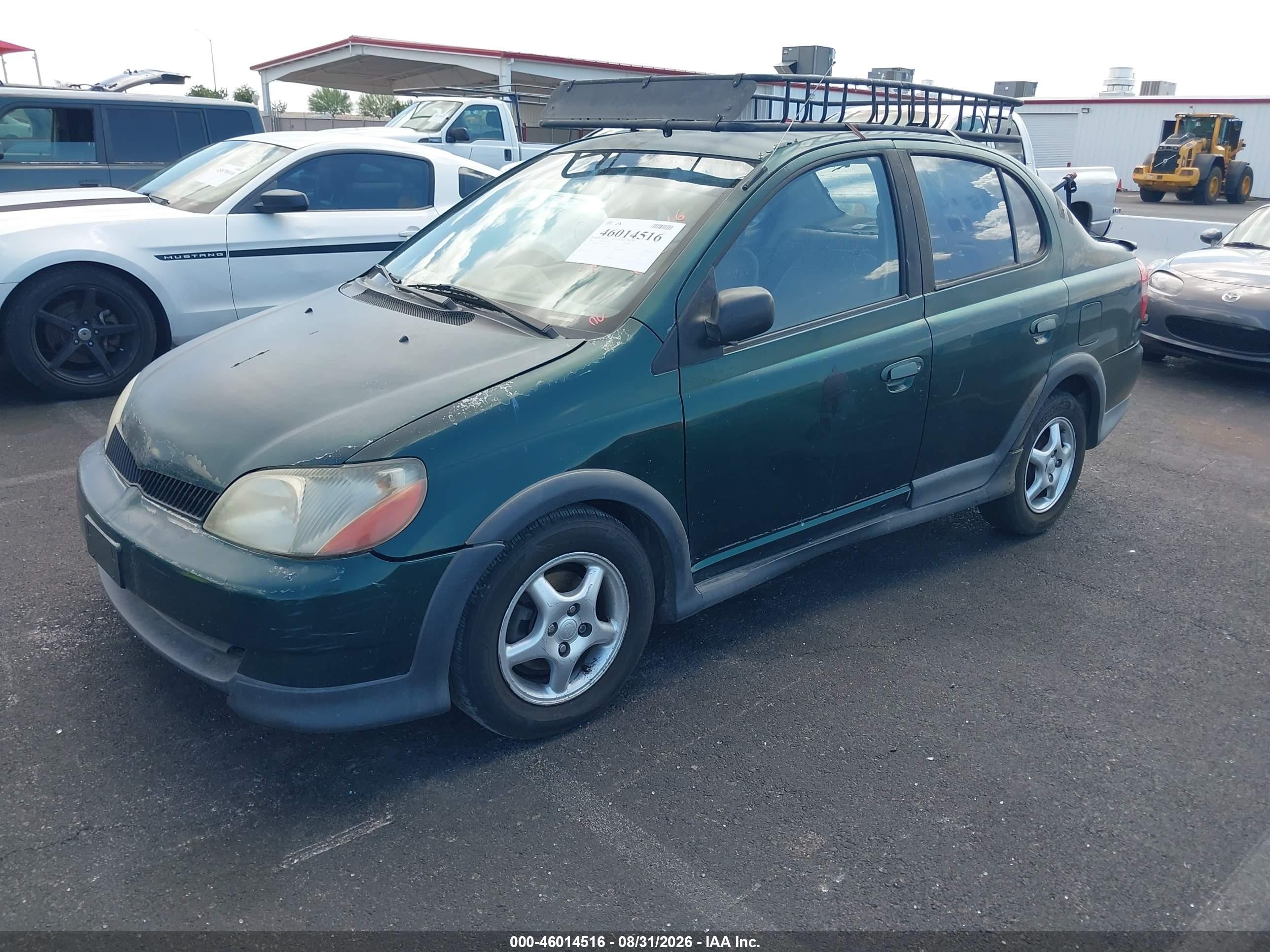 2002 Toyota Echo Green vin: JTDBT123820211883