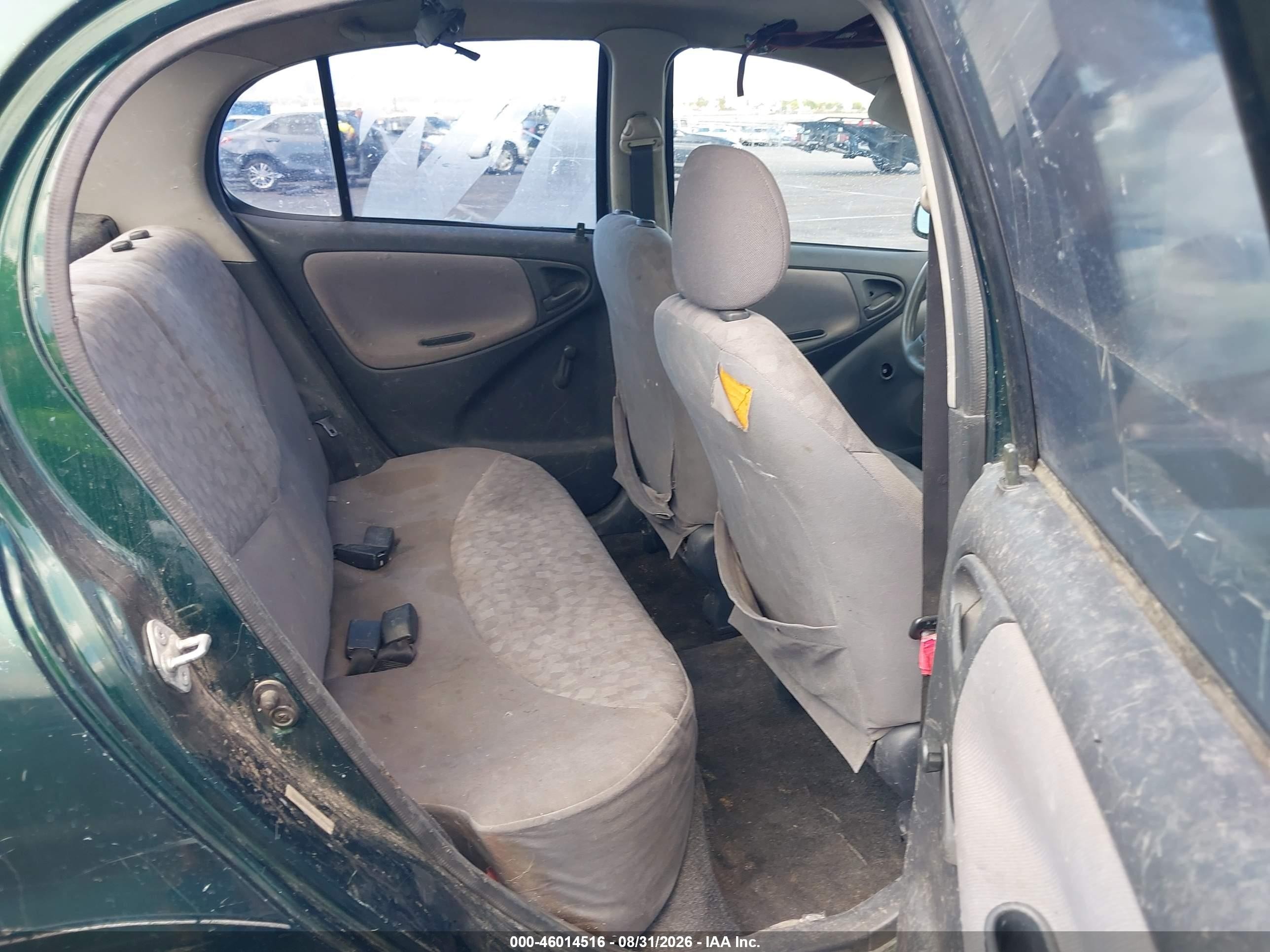 2002 Toyota Echo Green vin: JTDBT123820211883
